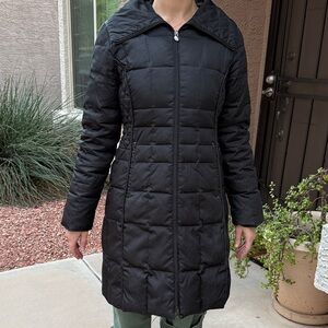 Laundry By Shelli Segal Women's Black Puffer Coat